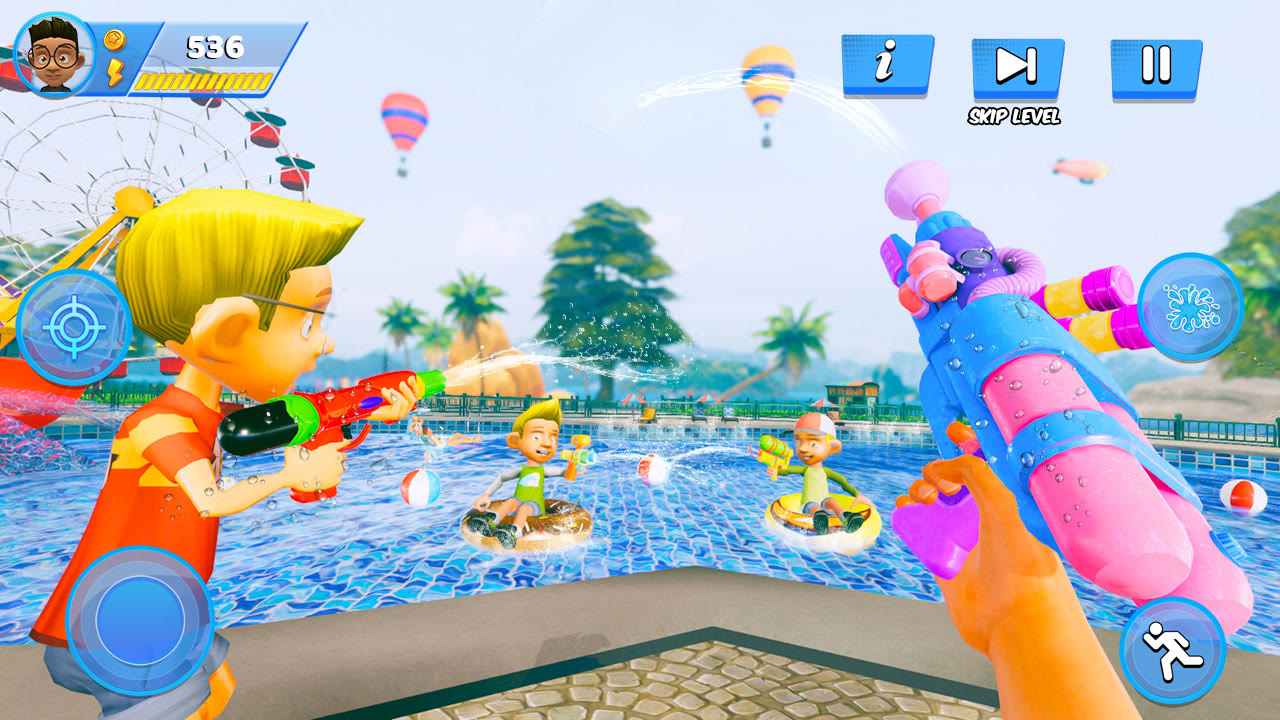 Water Shooting Gunner Battle