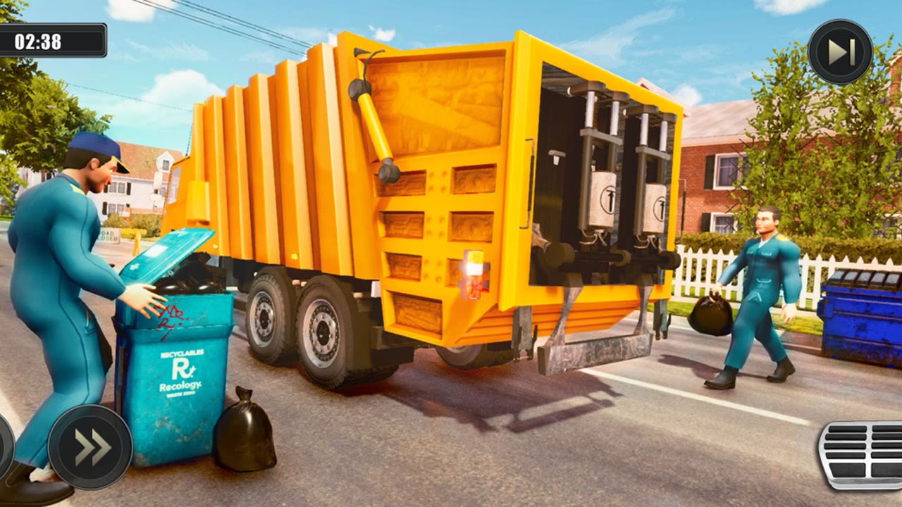 City Garbage Cleaner Dump Game